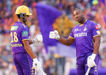 IPL 2025: Fiery knocks from Russell, Raghuvanshi power KKR to 206/4 against RR | IPL 2025: Fiery knocks from Russell, Raghuvanshi power KKR to 206/4 against RR