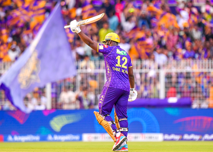 IPL 2025: Was hitting the ball well in practice, knew something big was coming, says Russell | IPL 2025: Was hitting the ball well in practice, knew something big was coming, says Russell