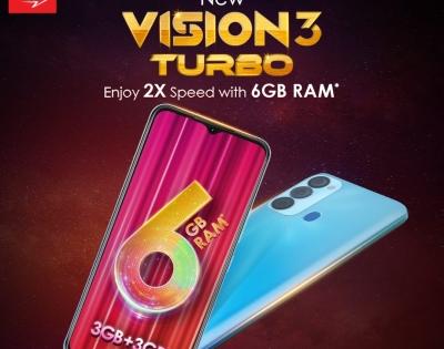 itel launches Vision 3 Turbo with segment 1st 6GB RAM, 18W fast charging at Rs 7,699 | itel launches Vision 3 Turbo with segment 1st 6GB RAM, 18W fast charging at Rs 7,699