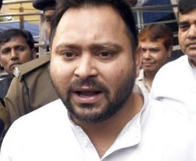 Tejashwi leaves ED headquarters after 8 hrs questioning in 'land for jobs' case | Tejashwi leaves ED headquarters after 8 hrs questioning in 'land for jobs' case