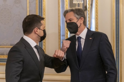 Ukrainian Prez, Blinken discuss security situation | Ukrainian Prez, Blinken discuss security situation