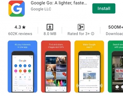 Google Go crosses 500M installs on Play Store | Google Go crosses 500M installs on Play Store