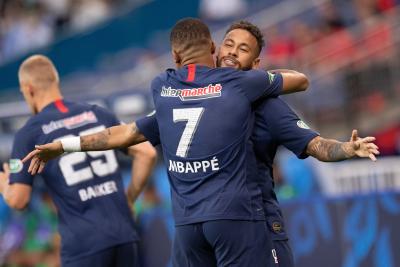PSG edge Lyon in French League Cup final for another domestic treble | PSG edge Lyon in French League Cup final for another domestic treble