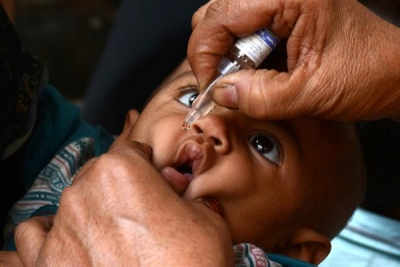 Over 3 crore kids to be given polio vaccine on Sunday | Over 3 crore kids to be given polio vaccine on Sunday