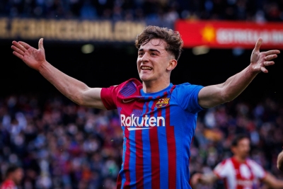 Barcelona teenager Gavi agrees new contract until 2026 | Barcelona teenager Gavi agrees new contract until 2026