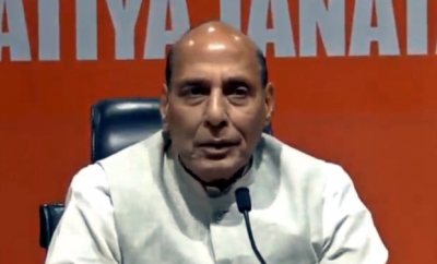 After business talks, Rajnath attends Victory Day parade in Moscow | After business talks, Rajnath attends Victory Day parade in Moscow