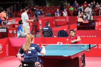 Paralympic TT: Bhavina storms into semis, assures India a medal | Paralympic TT: Bhavina storms into semis, assures India a medal