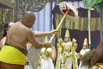 Tirupati temple begins 3-day 'Dosha Nivarana' festival | Tirupati temple begins 3-day 'Dosha Nivarana' festival