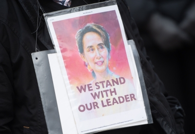 Suu Kyi's jail term halved by 2 yrs | Suu Kyi's jail term halved by 2 yrs
