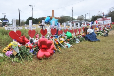 US Justice Dept agrees to civil settlements in 2017 church mass shooting | US Justice Dept agrees to civil settlements in 2017 church mass shooting