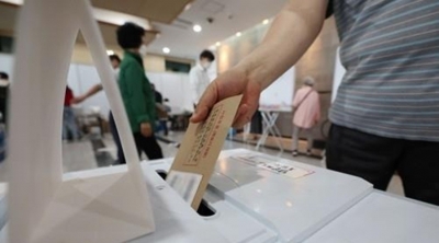 S.Korea's ruling party wins resounding victory in local polls | S.Korea's ruling party wins resounding victory in local polls