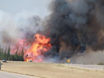 Nearly 100 wildfires rage in Canadian province, no signs of slowing | Nearly 100 wildfires rage in Canadian province, no signs of slowing