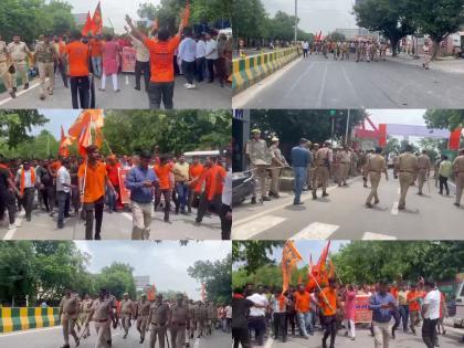 Hindu Mahapanchayat underway in Haryana’s Palwal | Hindu Mahapanchayat underway in Haryana’s Palwal