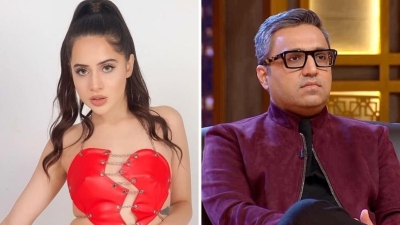 Uorfi takes a dig at former 'Shark Tank India' judge Ashneer Grover over FIR against him | Uorfi takes a dig at former 'Shark Tank India' judge Ashneer Grover over FIR against him