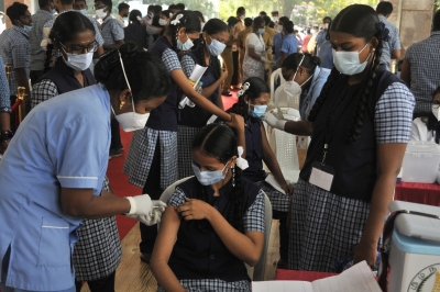 3.25 lakh teens inoculated in TN | 3.25 lakh teens inoculated in TN