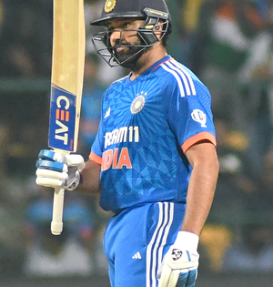 Thought that level of hitting was incredible, says Dravid on Rohit’s unbeaten 121 | Thought that level of hitting was incredible, says Dravid on Rohit’s unbeaten 121