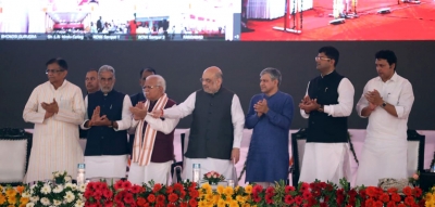 Shah inaugurates, lays foundation of projects worth Rs 6,600cr | Shah inaugurates, lays foundation of projects worth Rs 6,600cr Shah inaugurates, lays foundation of projects worth Rs 6,600cr | Shah inaugurates, lays foundation of projects worth Rs 6,600cr