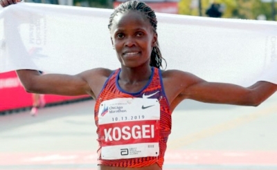 World record holder Kosgei plans to conquer Olympic marathon | World record holder Kosgei plans to conquer Olympic marathon