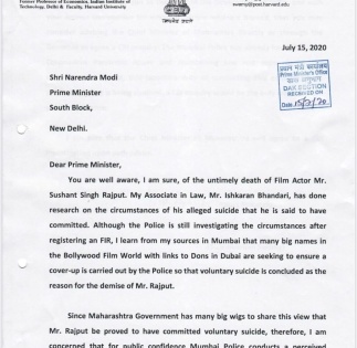 Sushant Singh Rajput case: PM Modi acknowledges Swamy letter for CBI probe | Sushant Singh Rajput case: PM Modi acknowledges Swamy letter for CBI probe