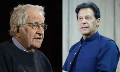 Noam Chomsky rubbishes Imran's claim of US hand in Pak regime change | Noam Chomsky rubbishes Imran's claim of US hand in Pak regime change
