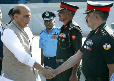 Rajnath recalls bravery of armed forces on 75th Army Day | Rajnath recalls bravery of armed forces on 75th Army Day