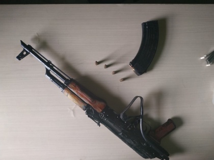 Bahubali leader held with AK-47 in Bihar's Purnea | Bahubali leader held with AK-47 in Bihar's Purnea