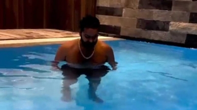 'Grateful for small things, big things': Rishabh Pant shares video of walking in water | 'Grateful for small things, big things': Rishabh Pant shares video of walking in water