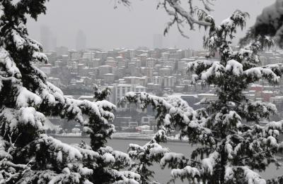Heavy snowfall in Turkey disrupts flights, road traffic | Heavy snowfall in Turkey disrupts flights, road traffic