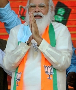 Huge wave in favour of NDA in four states and UT: Modi | Huge wave in favour of NDA in four states and UT: Modi