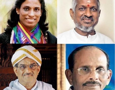 PT Usha, Ilaiyaraaja among four nominated to Rajya Sabha | PT Usha, Ilaiyaraaja among four nominated to Rajya Sabha