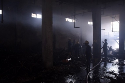 4 firefighters dead in Karachi factory blaze | 4 firefighters dead in Karachi factory blaze