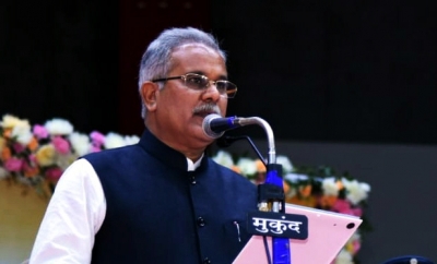 Vote on issues like employment, not caste & religion: Bhupesh Baghel | Vote on issues like employment, not caste & religion: Bhupesh Baghel Vote on issues like employment, not caste & religion: Bhupesh Baghel | Vote on issues like employment, not caste & religion: Bhupesh Baghel