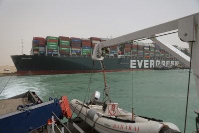 Massive container ship freed from Suez Canal | Massive container ship freed from Suez Canal