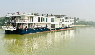World's longest river cruise Ganga Vilas enters Assam | World's longest river cruise Ganga Vilas enters Assam