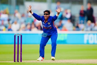 Women's T20 tri-series: All-round Deepti, debutant Amanjot help India beat South Africa by 27 runs | Women's T20 tri-series: All-round Deepti, debutant Amanjot help India beat South Africa by 27 runs