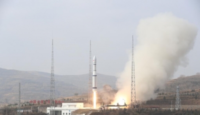 China launches earth science satellite | China launches earth science satellite