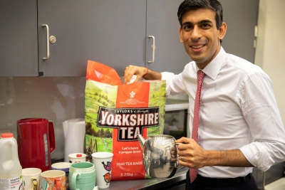 UK Chancellor Rishi Sunak posts picture of Tea break, gets trolled | UK Chancellor Rishi Sunak posts picture of Tea break, gets trolled UK Chancellor Rishi Sunak posts picture of Tea break, gets trolled | UK Chancellor Rishi Sunak posts picture of Tea break, gets trolled