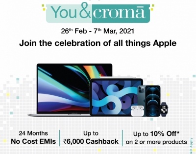 Apple, Croma join hands on Jobs' birth anniversary | Apple, Croma join hands on Jobs' birth anniversary