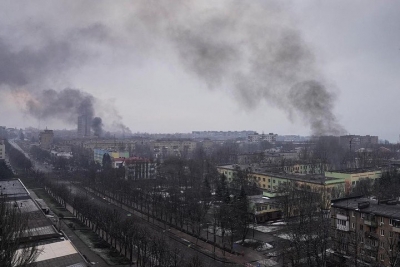 Russian airstrikes hit Ukrainian cities | Russian airstrikes hit Ukrainian cities