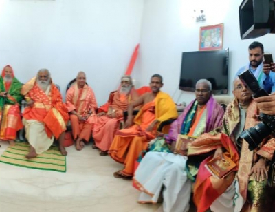 Ram temple: Nadda congratulates Das, thanks all | Ram temple: Nadda congratulates Das, thanks all