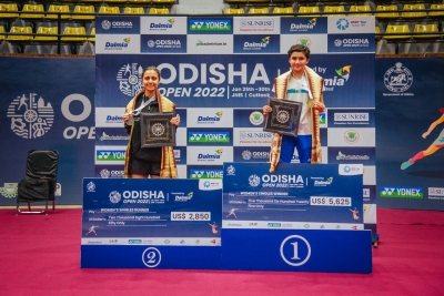 Odisha Open: Unnati clinches her first international crown, Kiran George men's singles champ | Odisha Open: Unnati clinches her first international crown, Kiran George men's singles champ