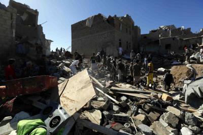 Yemen's Houthis say US-led coalition airstrike hit school in Taiz | Yemen's Houthis say US-led coalition airstrike hit school in Taiz Yemen's Houthis say US-led coalition airstrike hit school in Taiz | Yemen's Houthis say US-led coalition airstrike hit school in Taiz