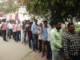 24.25 pc polling in Bihar amid crippling heatwave | 24.25 pc polling in Bihar amid crippling heatwave 24.25 pc polling in Bihar amid crippling heatwave | 24.25 pc polling in Bihar amid crippling heatwave