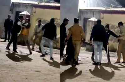 UP: 5 jail wardens suspended for beating colleague | UP: 5 jail wardens suspended for beating colleague