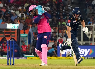 IPL 2023: David Miller's 46 propels Gujarat Titans to 177/7 against Rajasthan Royals | IPL 2023: David Miller's 46 propels Gujarat Titans to 177/7 against Rajasthan Royals