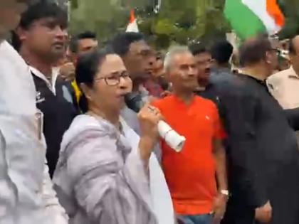 Mamata joins protest rally in Kolkata on wrestlers' issue | Mamata joins protest rally in Kolkata on wrestlers' issue
