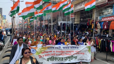 Tripura: Cong, Left take out rally; seek stop on violence ahead of polls | Tripura: Cong, Left take out rally; seek stop on violence ahead of polls