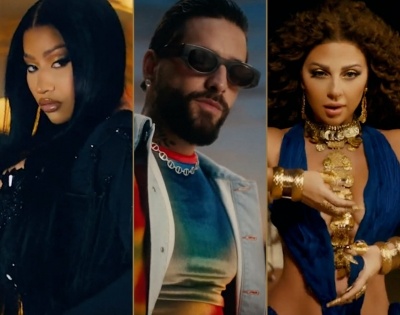 Latin-Arab fusion: Nicki Minaj, Maluma team up with Myriam Fares for FIFA World Cup anthem | Latin-Arab fusion: Nicki Minaj, Maluma team up with Myriam Fares for FIFA World Cup anthem