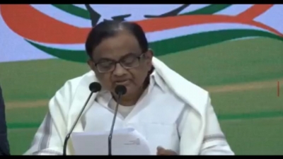 'Love jihad' is hoax, sinister and unconstitutional: Chidambaram | 'Love jihad' is hoax, sinister and unconstitutional: Chidambaram