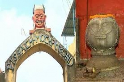 Varanasi's 'pishach kund' wears deserted look during Covid | Varanasi's 'pishach kund' wears deserted look during Covid